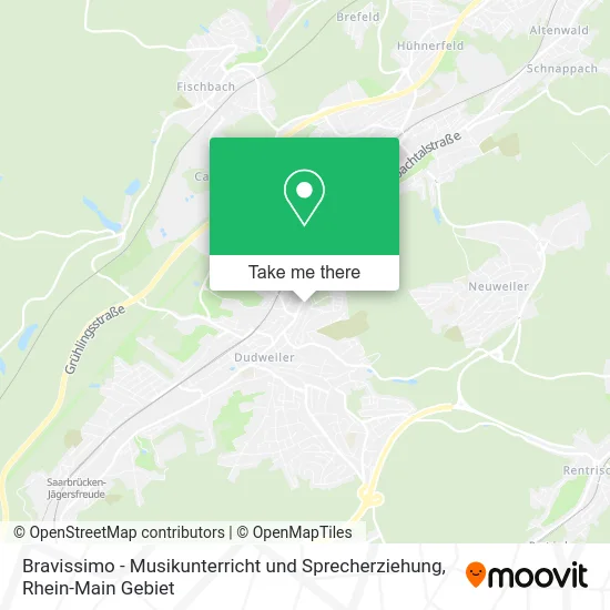 Карта Bravissimo - Musikunterricht und Sprecherziehung