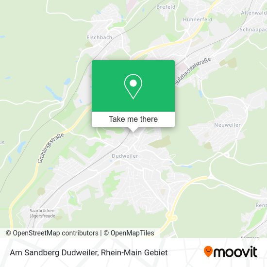 Карта Am Sandberg Dudweiler