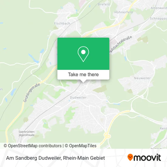 Карта Am Sandberg Dudweiler