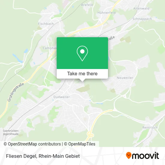 Карта Fliesen Degel