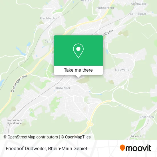 Карта Friedhof Dudweiler