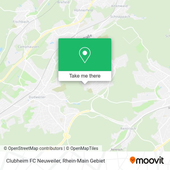 Карта Clubheim FC Neuweiler