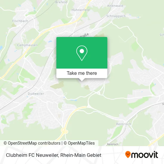 Карта Clubheim FC Neuweiler