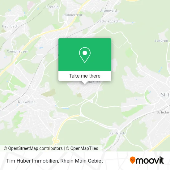 Карта Tim Huber Immobilien