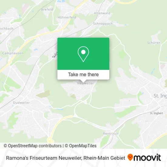 Карта Ramona's Friseurteam Neuweiler
