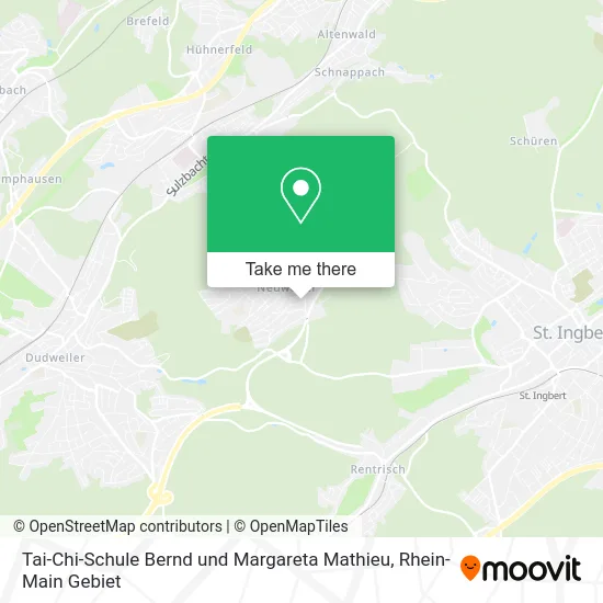 Карта Tai-Chi-Schule Bernd und Margareta Mathieu