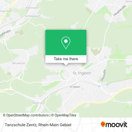 Карта Tanzschule Zentz