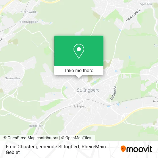 Карта Freie Christengemeinde St Ingbert
