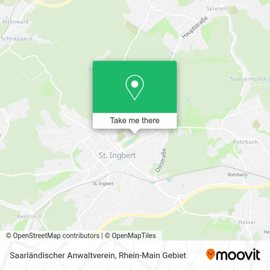Карта Saarländischer Anwaltverein