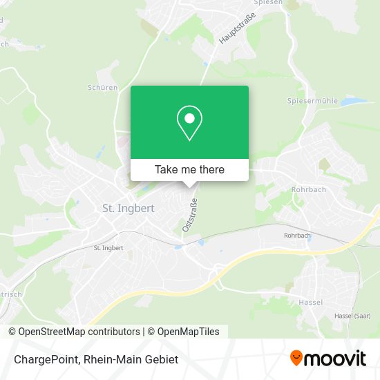 Карта ChargePoint