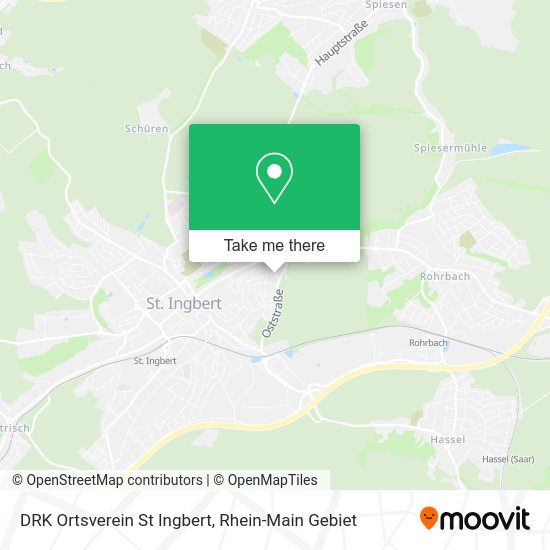 Карта DRK Ortsverein St Ingbert