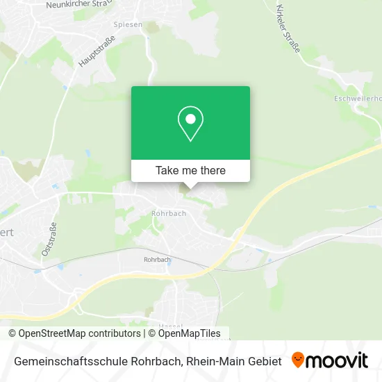 Карта Gemeinschaftsschule Rohrbach