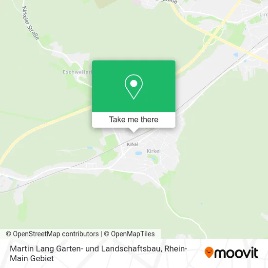 Карта Martin Lang Garten- und Landschaftsbau
