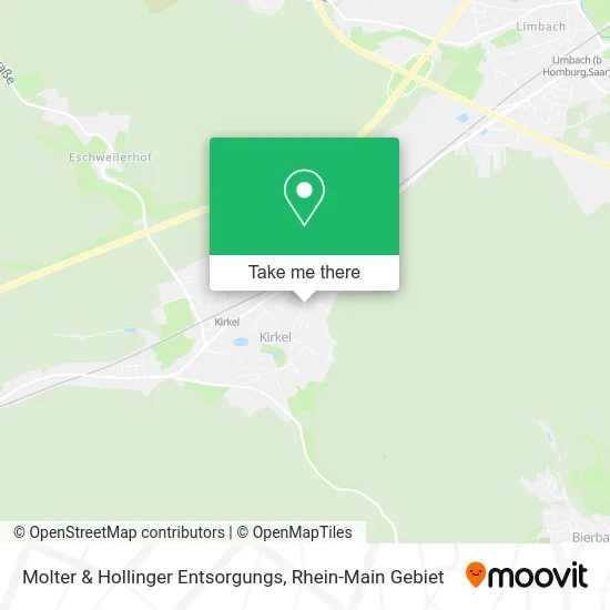 Карта Molter & Hollinger Entsorgungs