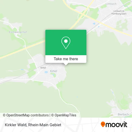 Карта Kirkler Wald