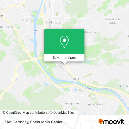 Карта Mer Germany
