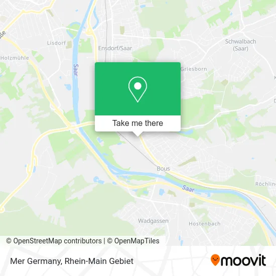 Mer Germany map