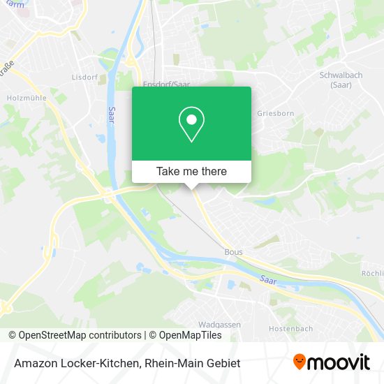Карта Amazon Locker-Kitchen