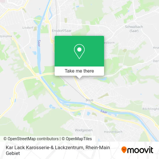 Карта Kar Lack Karosserie-& Lackzentrum
