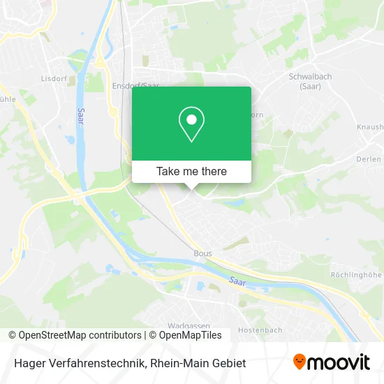 Карта Hager Verfahrenstechnik