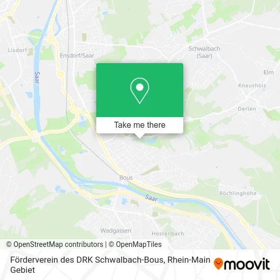 Карта Förderverein des DRK Schwalbach-Bous