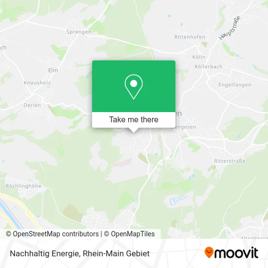 Карта Nachhaltig Energie
