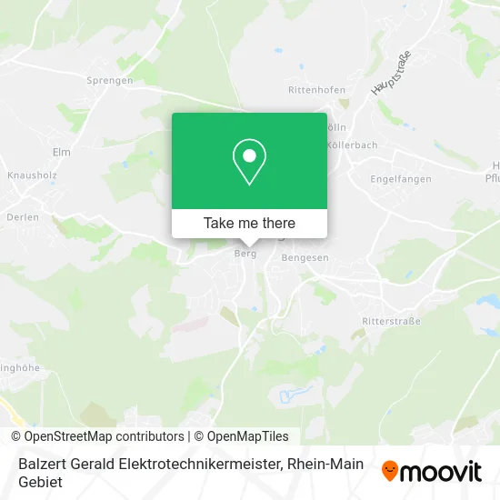 Карта Balzert Gerald Elektrotechnikermeister