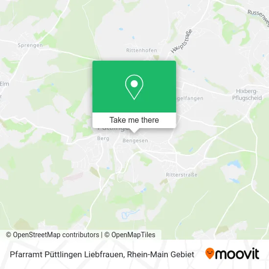 Карта Pfarramt Püttlingen Liebfrauen