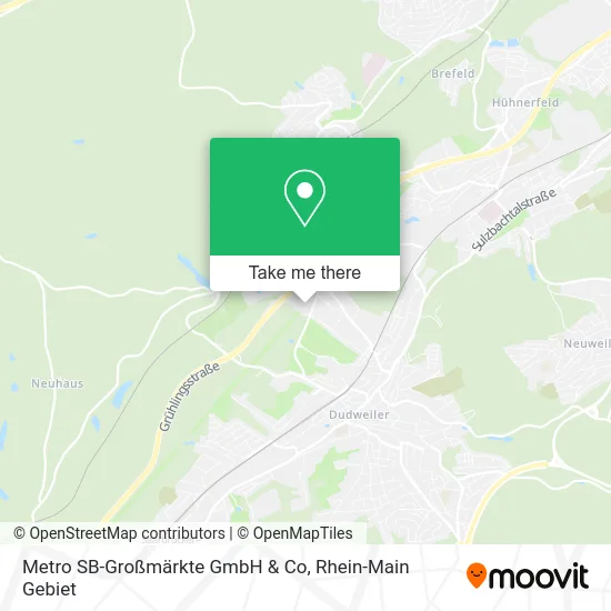 Карта Metro SB-Großmärkte GmbH & Co