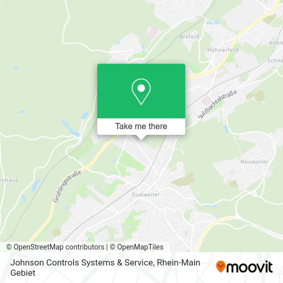 Карта Johnson Controls Systems & Service