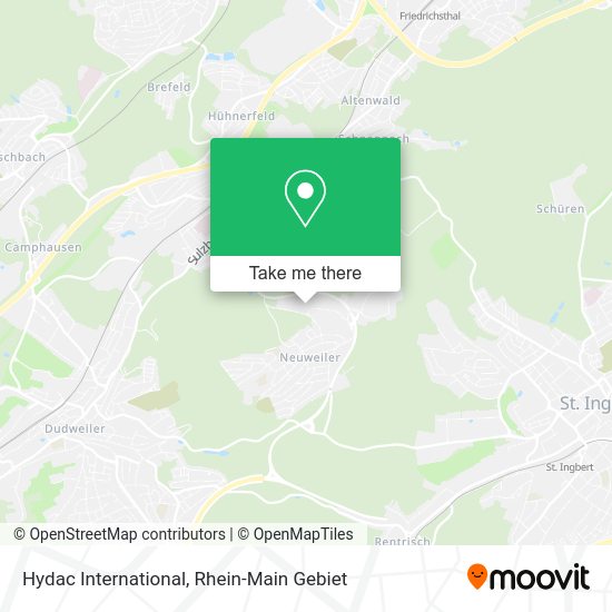 Карта Hydac International