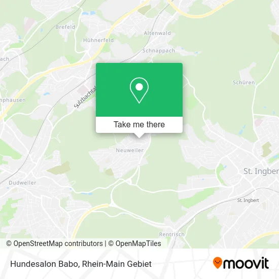 Карта Hundesalon Babo