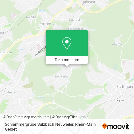 Карта Schlemmergrube Sulzbach Neuweiler