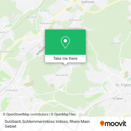 Карта Sulzbach Schlemmerimbiss Imbiss