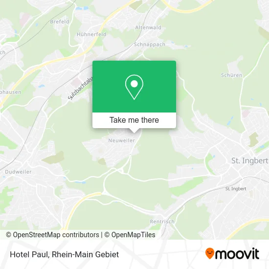 Карта Hotel Paul