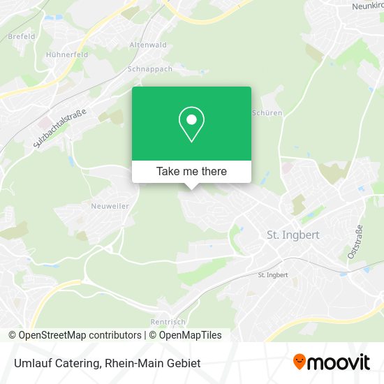 Карта Umlauf Catering
