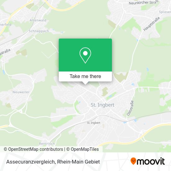 Карта Assecuranzvergleich