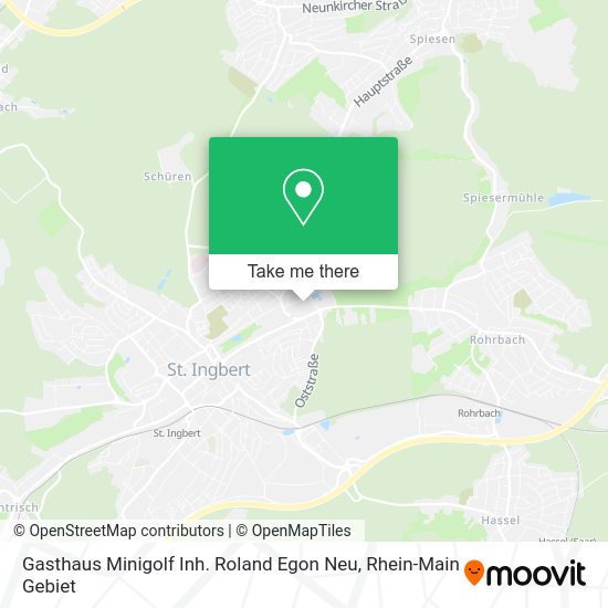 Карта Gasthaus Minigolf Inh. Roland Egon Neu