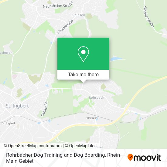 Карта Rohrbacher Dog Training and Dog Boarding