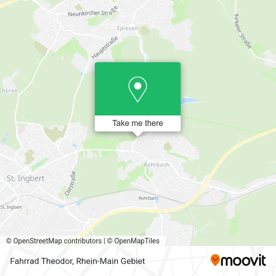 Карта Fahrrad Theodor