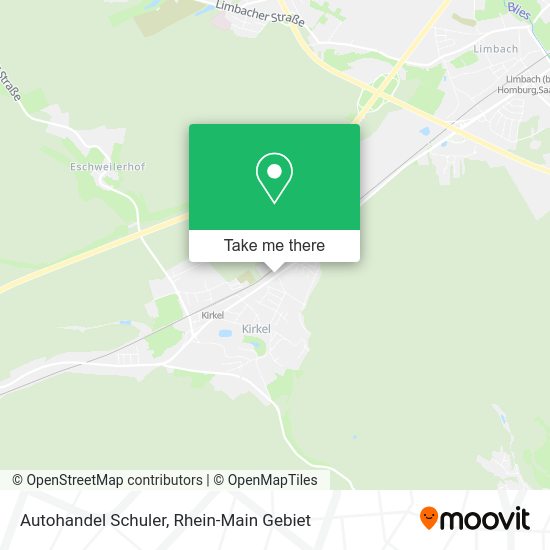Карта Autohandel Schuler