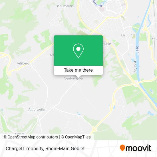 ChargeIT mobility map