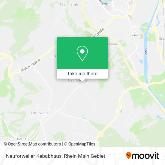 Карта Neuforweiler Kebabhaus