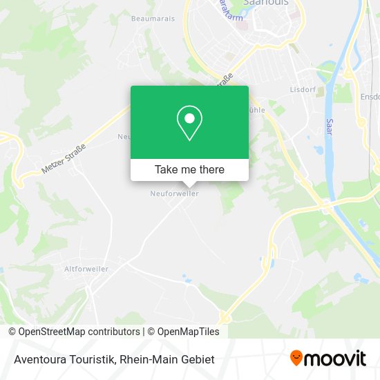 Карта Aventoura Touristik