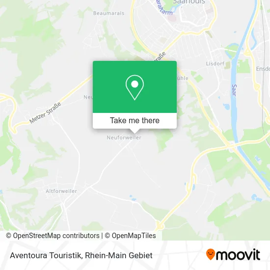 Карта Aventoura Touristik