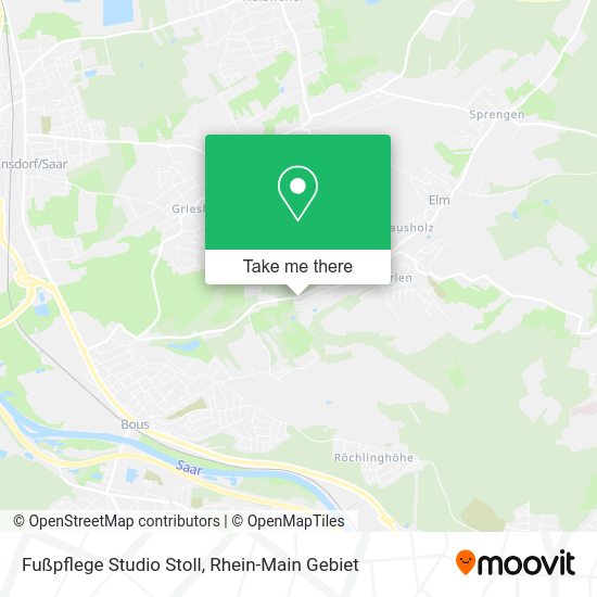Карта Fußpflege Studio Stoll