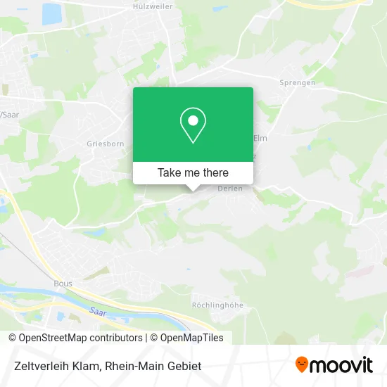Карта Zeltverleih Klam