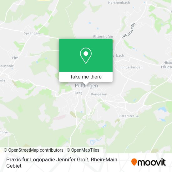 Карта Praxis für Logopädie Jennifer Groß
