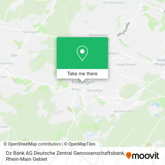 Карта Dz Bank AG Deutsche Zentral Genossenschaftsbank