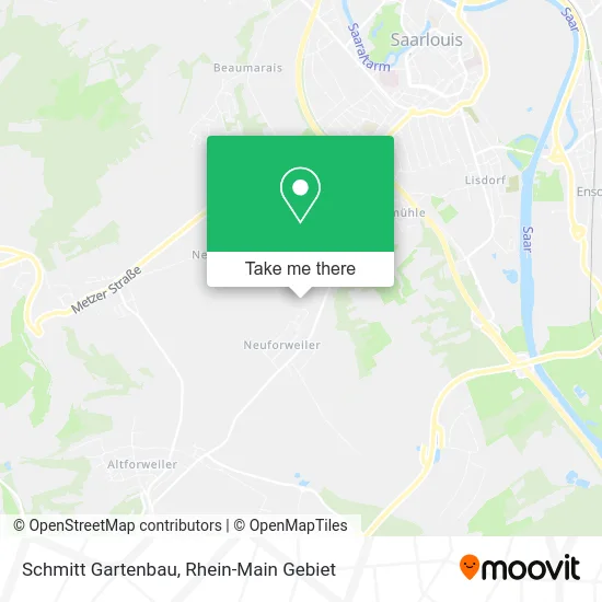 Карта Schmitt Gartenbau